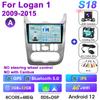 2 Din Android 12 Car Radio For Renault Logan 1 Sandero 2009-2015 Largus Dacia Duster Multimedia Video Player Carplay Auto Stereo