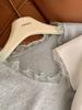 Women's Summer Lace Trim V-Neck Bamboo Cotton T-shirt - Korean Style, Loose-Fit, Age-Reducing Top