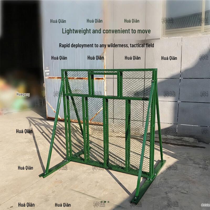 Outdoor Tactical Throwing Simulation Wall