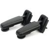 Rear Window Hinge Left and Right Set - Compatible with Ford Escape 2001-2007, Mercury Mariner 2005-2007 - Replaces YL8Z78420A69BA, YL8Z78420A68BA -