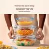 Ruhan High Borosilicate Glass Microwave & Oven Baking Dish with Lid