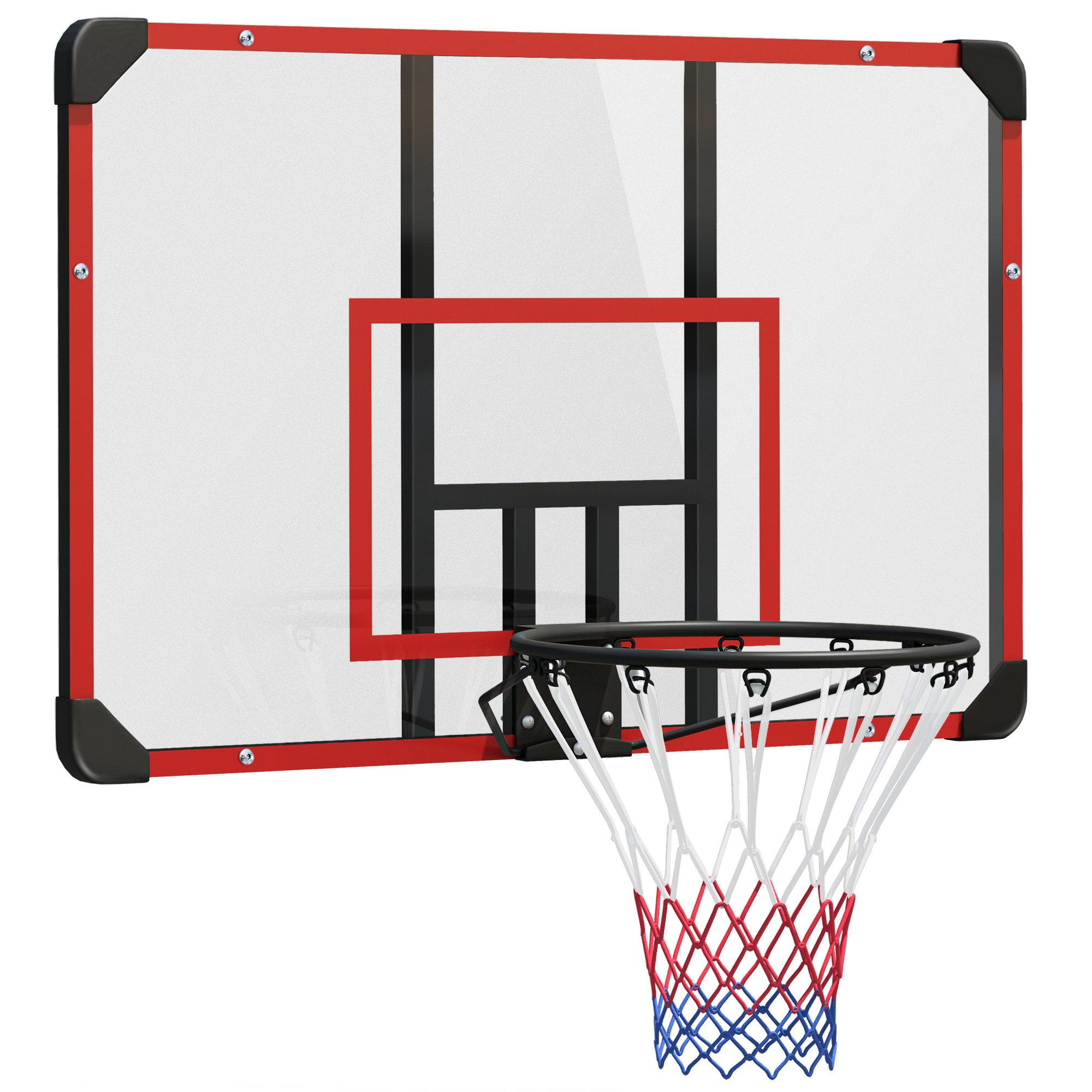 Basketball Hoop for Wall Mounting, Indoor/Outdoor