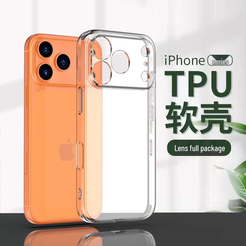 Transparent TPU Soft Silicone Full Wrap Case for Apple iPhone 17 Pro Max and iPhone 16E