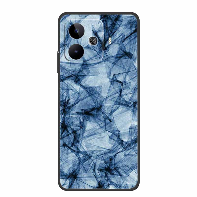 Case For Vivo iQOO Z9 Turbo Marble TPU Soft Silicone Back Cover For iQOOZ9 Turbo V2352A Phone Cases Shockproof Mica Painted Capa