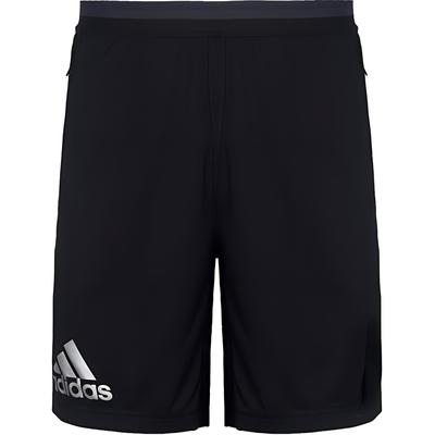 Sports Training Series Knitted Soft Comfortable Five-Point Casual Shorts Men Shorts Black AI3985