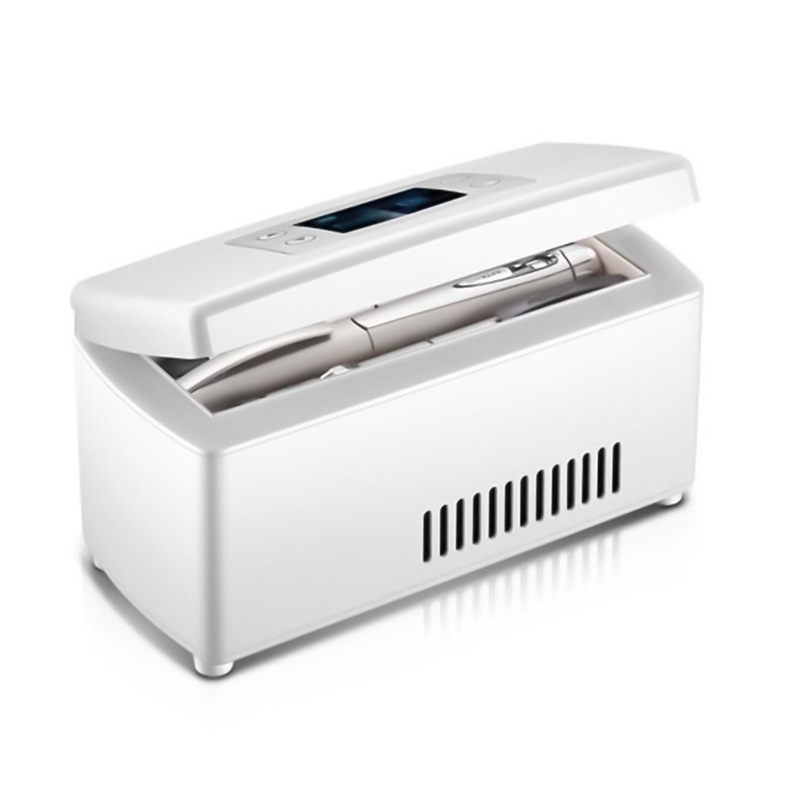 

Portable Storage Organizers Cooling Large Capacity Precise Temperature Control USB Charging For Diabetics Travel 1