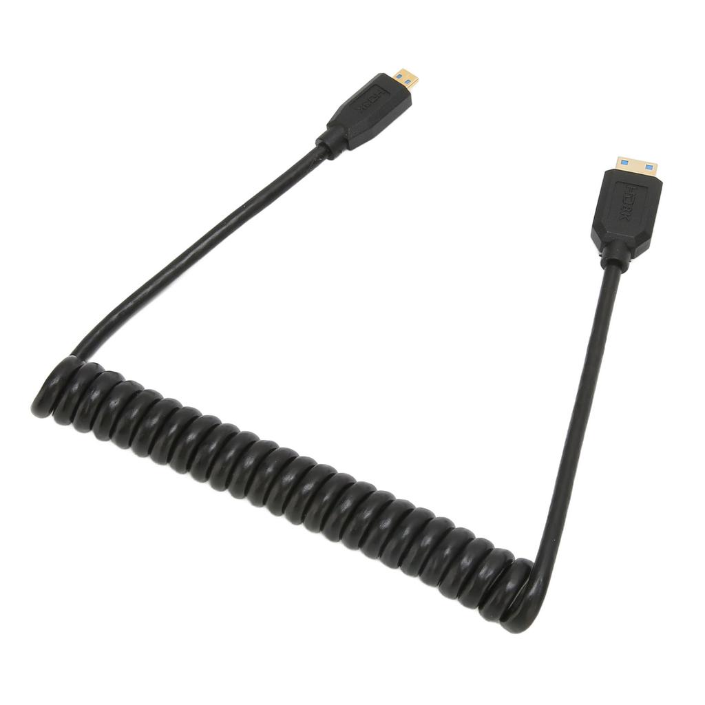 Micro To Mini HD Multimedia Interface Cable 8K HD HD Multimedia Interface Cord for TV Monitors Projectors