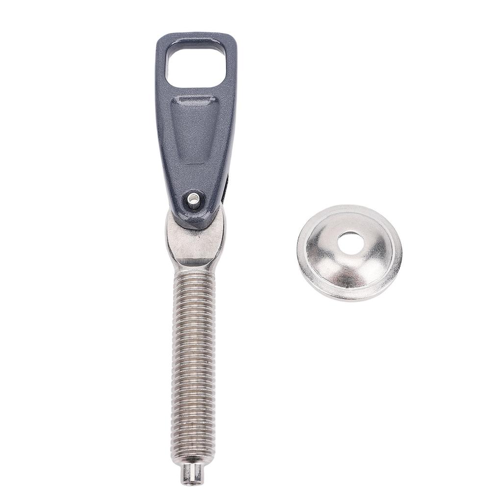 Transom Clamp Screw Handle Assembly 663 43118 01 4D Aluminum Alloy Stainless Steel Replacement for 40 Horsepower E40G