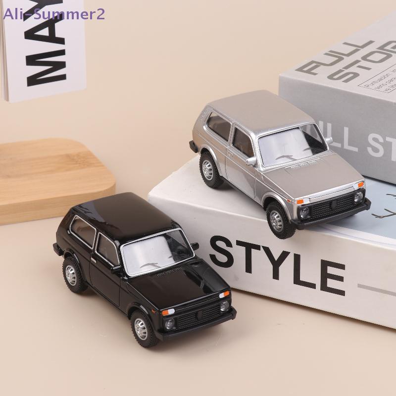 {Summer2} 1/43 Scale Simulation Alloy Car Model Retro Diecast Metal Toy Car Ornaments Desktop Decoration Collect Hobby Gifts