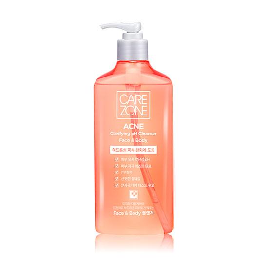care zone acne clarifying foam cleanser