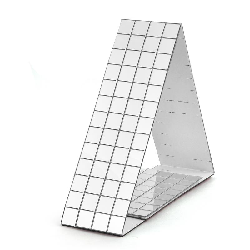 3D samoprzylepne prawdziwe szklane rzemiosło Mini kwadratowe lustra mozaikowe płytki naklejki łazienka DIY ręcznie robione rzemiosło dekoracja domu tworzenie