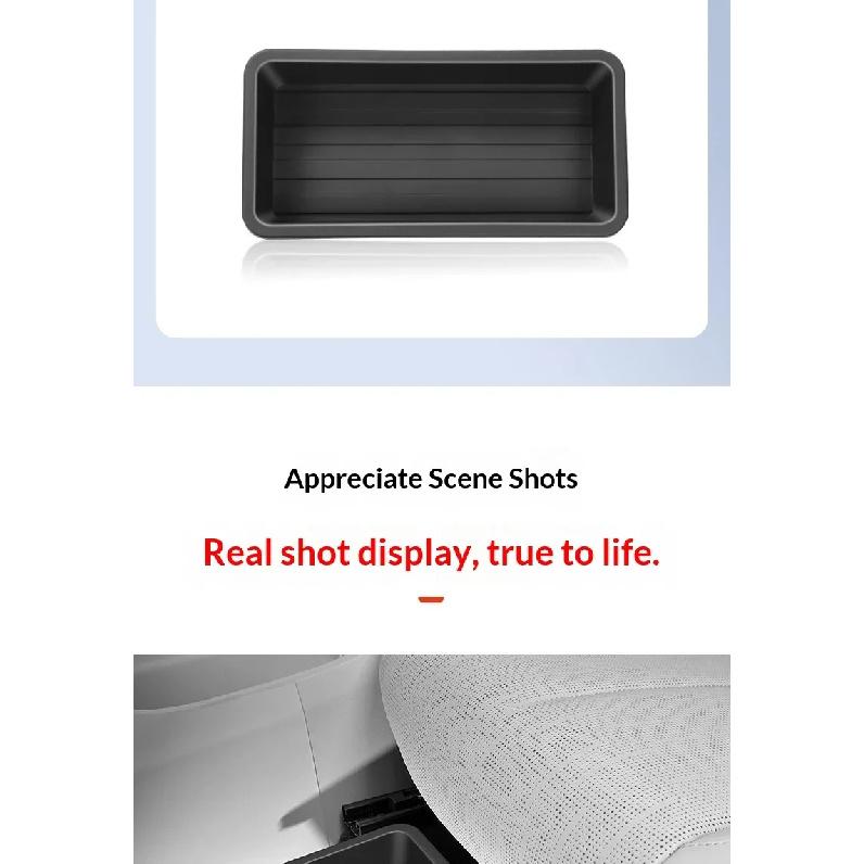 For LEAPMOTOR B10 Special Front Seat Storage Box Under Seat Organizer Expansion Modification Interior Accessory
