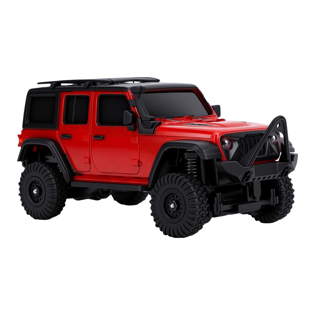 1:43 Scale RC Car, 2.4G Remote and App Control Electric Off Road Vehicle with LED Lights, Interchangeable Body Shells