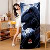 Dinosa Jurassic Park Microfiber Printed Beach Towel Mountain Climbing Yoga Beach Swimming Running Absorbent Soft Towel