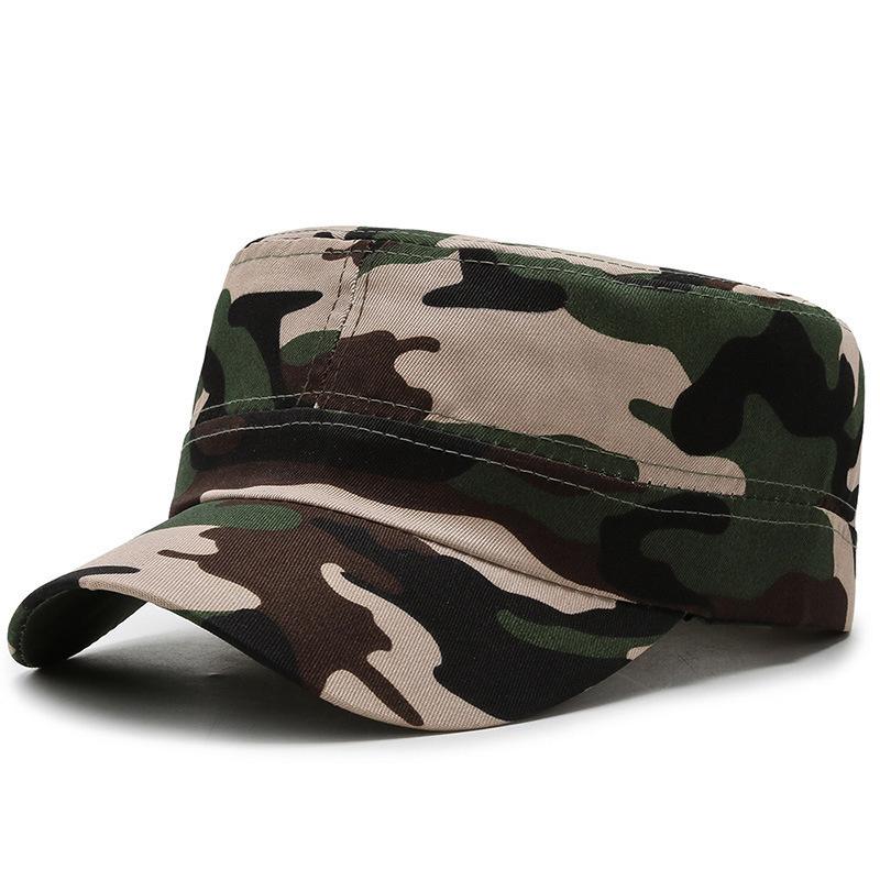 Maskáčová plochá čepice Maskáčová baseballová čepice Nastavitelná Klasická Klobouk proti slunci Pro ženy Muže Gorras Outdoorové sportovní čepice