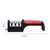 4 Segment Knife Sharpener Home Use Kitchen Port Multi-Functional Hand-Held Three-Purpose Slip-resistant Design Quick Sharpening Stone