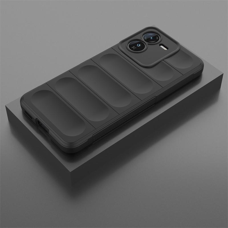 For IQOO Z9 5G Case IQOO Z9 5G Cover Cases Skin-Friendy Luxury Silicone Shockproof Protective Phone Back Cover For IQOO Z9 5G