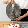Stainless Steel Mousse Cake Mold Heat-Resistant Perforated Round Tart Ring Cookies Pastry Circle Cutter Mold Baking Tools