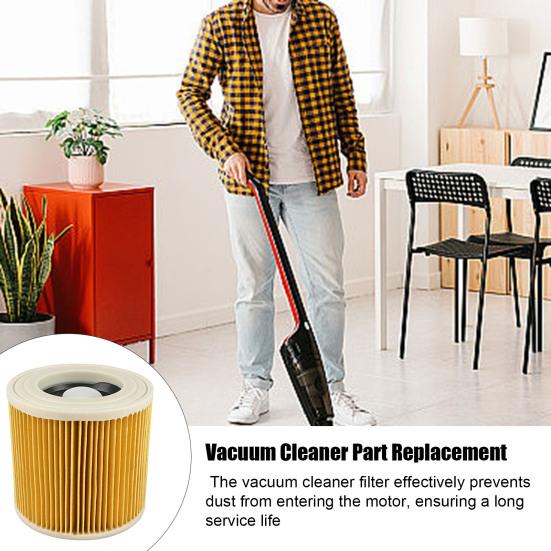 

Фильтр-картридж для пылесоса, высокоэффективная фильтрация, простая установка, сменный моющийся фильтр для A2004/A2054/A2204/A2656/WD2.250