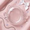 Clear Glitter Protective Case For Tamagotchi Connection V3 Cartoon Angel Bat Wing Anti-drop Shell Anti-Scratch Full Cover