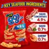 Lotte Squid & Shrimp Flavored Crisp Sticks 75g | Presenting Crispy Texture, Savory Seafood Flavor, Convenient Snack