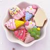 6-Piece Polyresin Ice Cream & Cupcake Fridge Magnets Set – Decorative Refrigerator Magnets for Office, Kitchen & Locker