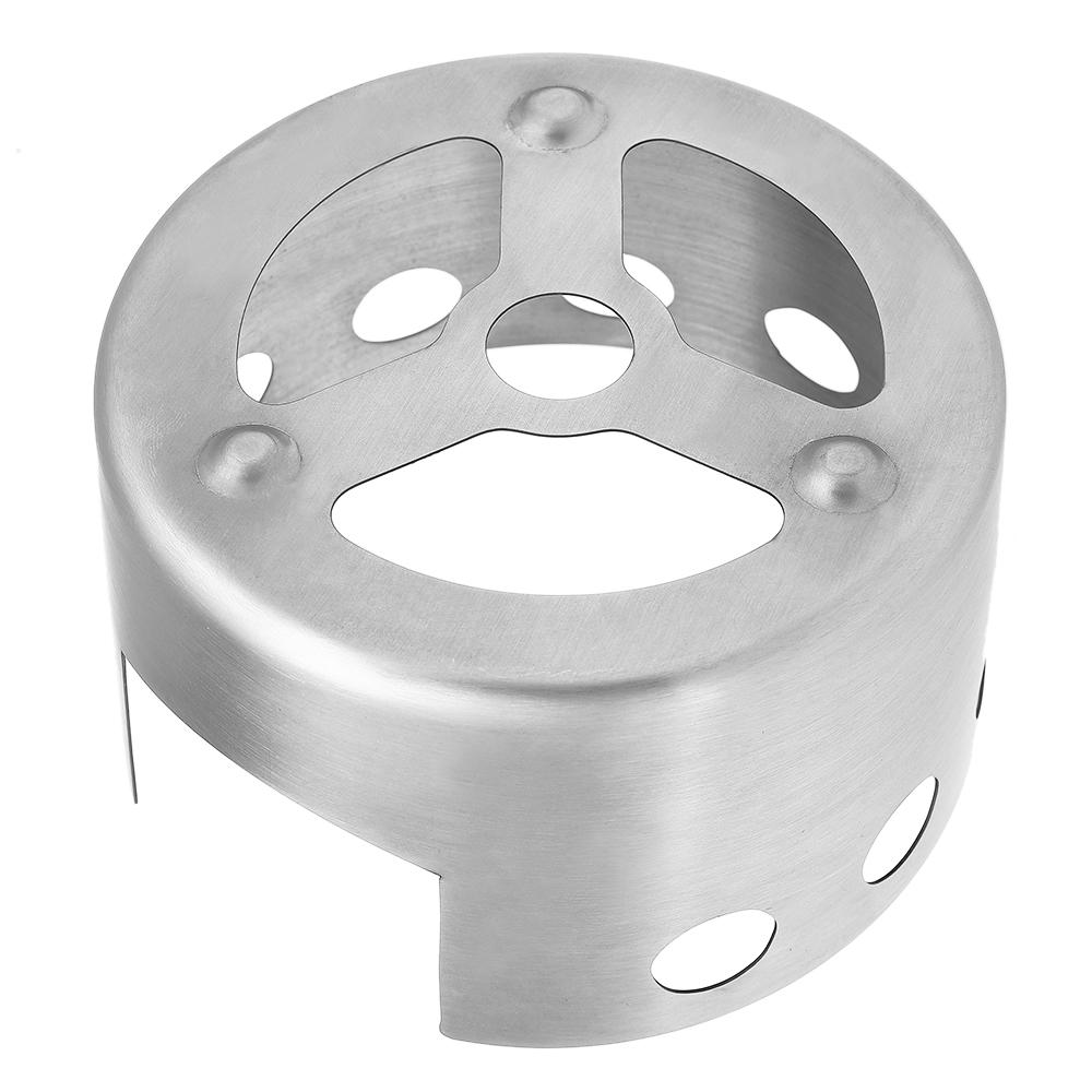 Portable Outdoor Mini Alcohol Stove Rack Windscreen Camping Hiking Backpacking