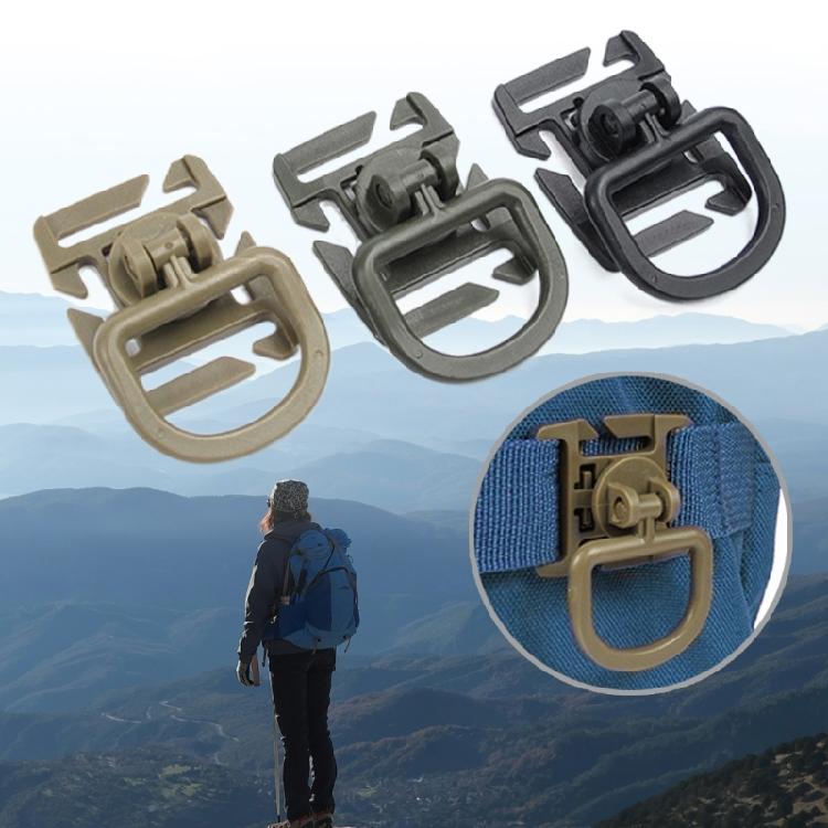 5pcs Multipurpose Backpacks Carabiners Quickly Hook Hanging Buckles Clip for Climbing Activity