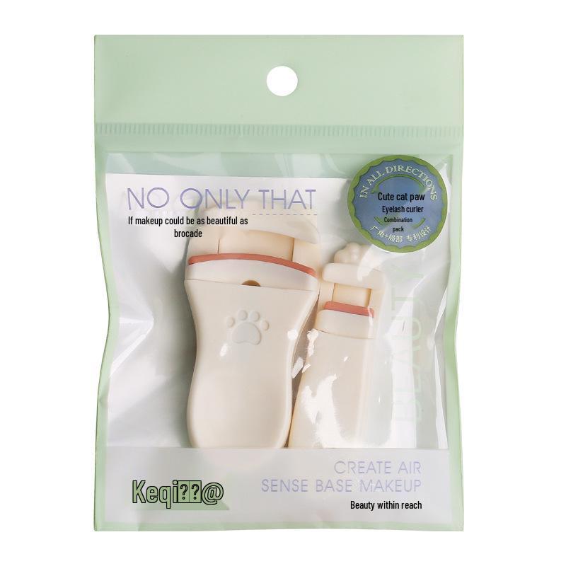 

Portable Cat Paw Eyelash Curler with Elastic Handle and Wide Angle for Shaping and Curling Standard