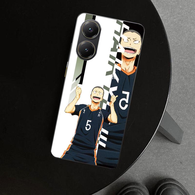 Anime Haikyuu School Volleyball Phone Case Cover for Xiaomi Poco X6 X5 X7 Pro F7 Ultra Redmi 15C 15 13C 13 12C 12 10C 10 10A 9C