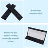 Pack of 2 Seat Belt Pads, Car Seat Belt, Shoulder Pad, Belt Cushion, Protective Cushion and Velvet Bag, Large for More Comfort On the Trip.