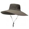 Portable UV Sun Protection Wide Visor Brim Hat 15CM Large Brim Breathable Sun Protection Hat Foldable Bucket Cap Men