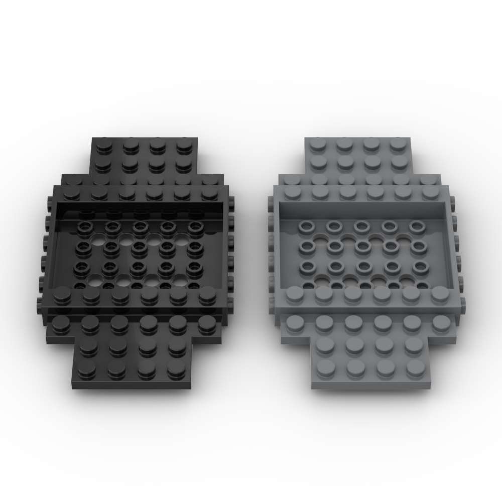 Yiran Toy Unisex Kids Moc 1Pcs 65634 Vehicle Base Building Blocks Kits 6X12x1 Center Bricks Particle Puzzle Learning-Focused Plaything Children Birthday Kid Present
