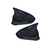 Car Decoration Car Upgrade Bull-Horn Door Mirror Cover For Lexus IS ES GS LS CT RC F-Sport Car Rearview Accessories
