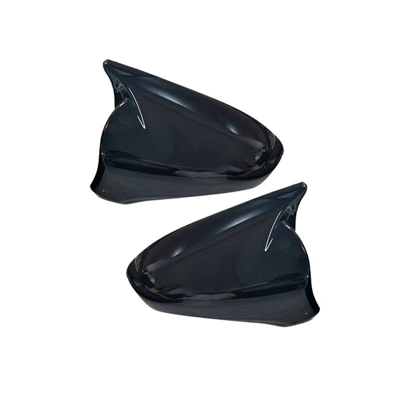 Car Decoration Car Upgrade Bull-Horn Door Mirror Cover For Lexus IS ES GS LS CT RC F-Sport Car Rearview Accessories