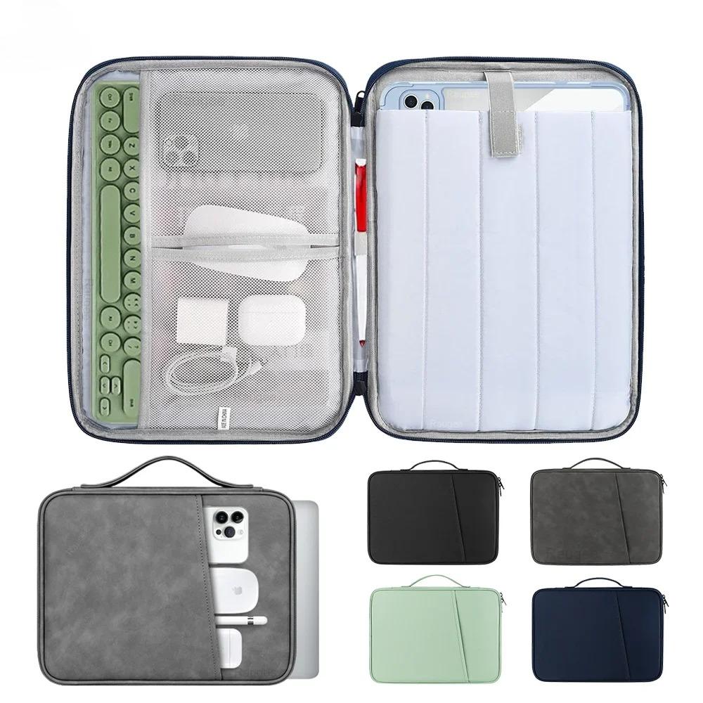 Waterproof Shockproof Handle Bag Laptop Sleeve Case for Macbook Air 11 12 13 13.6 Inch M4 M3 M2 Chip Mac Book Pro Notebook Cover