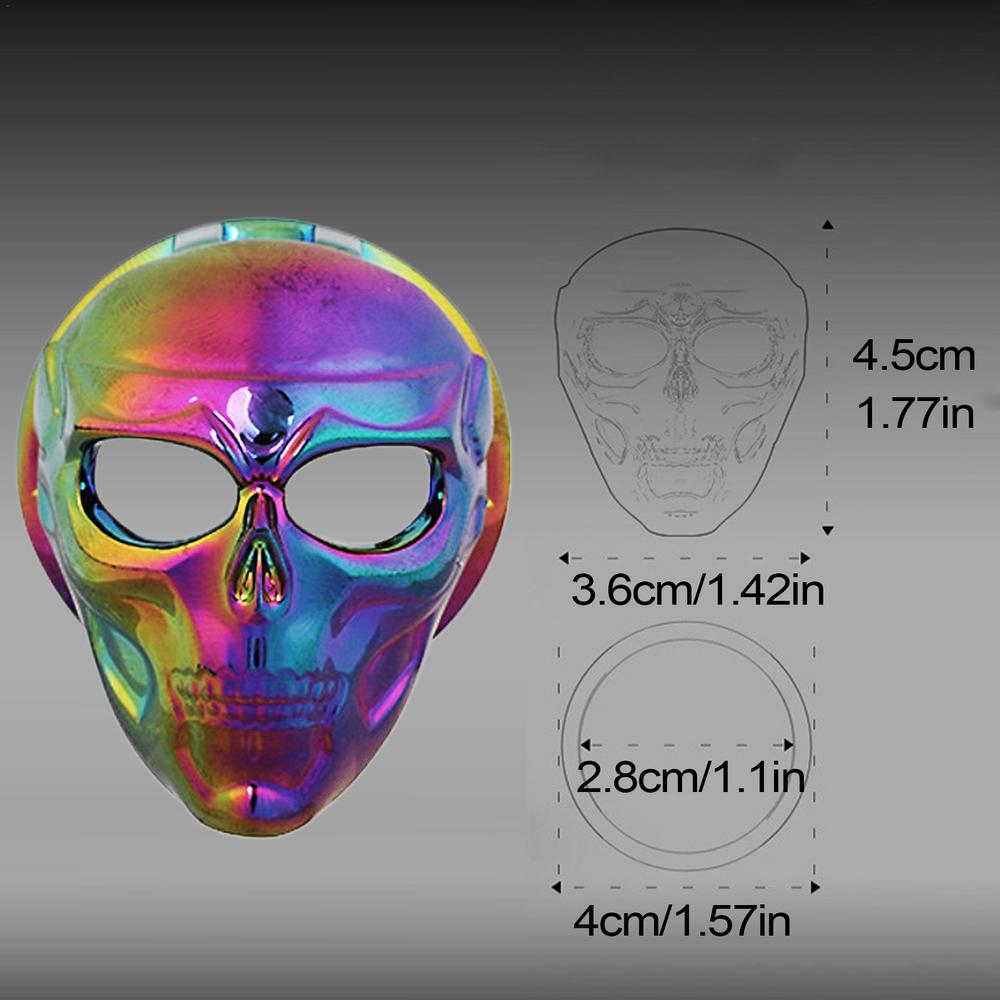 Накладка на кнопку старт-стоп автомобиля Ретро Череп Накладка на кнопку запуска двигателя Старт-Стоп Готические автомобильные аксессуары Накладка на кнопку старт-стоп для