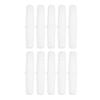 10Pcs Plastic Hose Barb Fitting Straight Equal Barbed Splicer Mender Joint Union Adapter