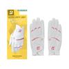 Bridgestone Ultra Grip Lady Golf Gloves White/Pink 20cm Size for Women