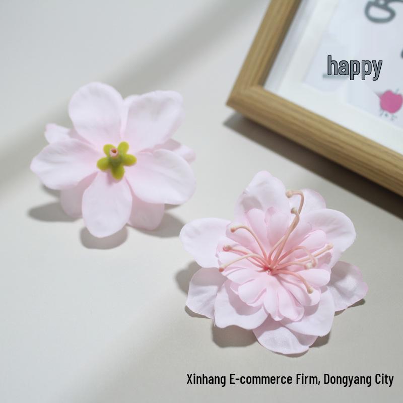 Silk Jasmine Flower Heads for Headdress, Cake & Photography Decorations, DIY Hairpin Craft