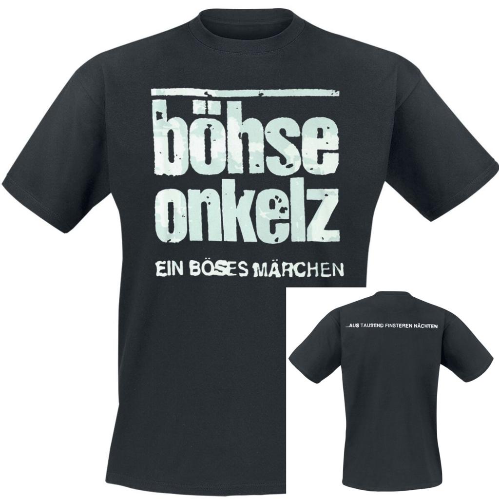 Top Bhse Onkelz Graphic Cotton Band Tshirt Unisex Summer Short Sleeve Fashion Brand Tee Luxury Casual Vintage Tees