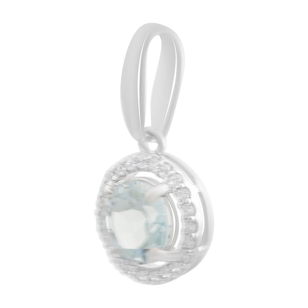 Silver Pendant with Topaz 2.704ct (2188186)
