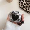 Applicable Plush Leopard Print Apple AirPods 1 Generation Bluetooth Headset Case Pro1 Headphone Case Apple 1 Generation Case