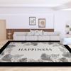 Modern French Loop Pile Carpet: Oriental Design for Living Room, Bedroom, Study, or Bedside