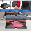 10/12/14 Inches Screen Amplifier Mobile Phone TV Screen Magnifier TV Movie HD Screen Magnifying Glass Anti Phone Holder Stand
