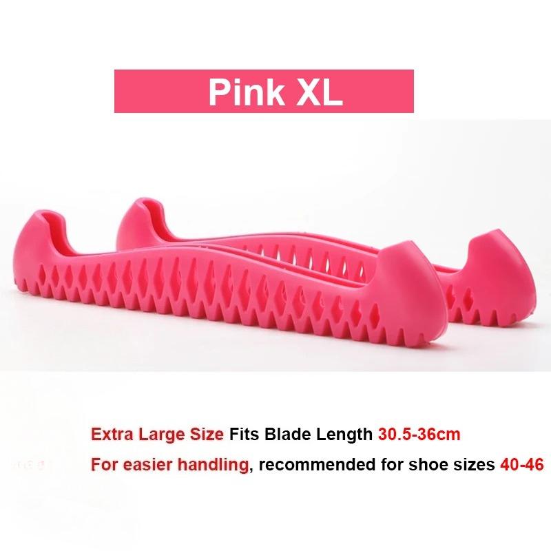 S/L/XL Walkable Ice Skate Blade Cover TPU Figure Skate Hockey Skates Prevent Puncture Scalable Blade Sleeve Blade Knife Cover