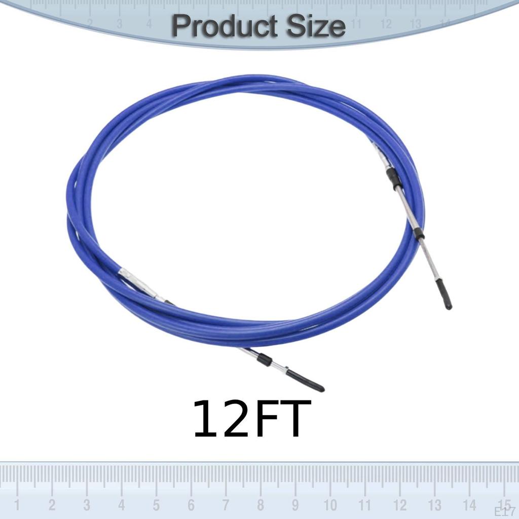 , Portable And Universal Throttle Control Cable for Outboard Motors, Boats Yachts.