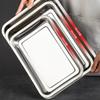 Stainless Steel Deep Square Plate