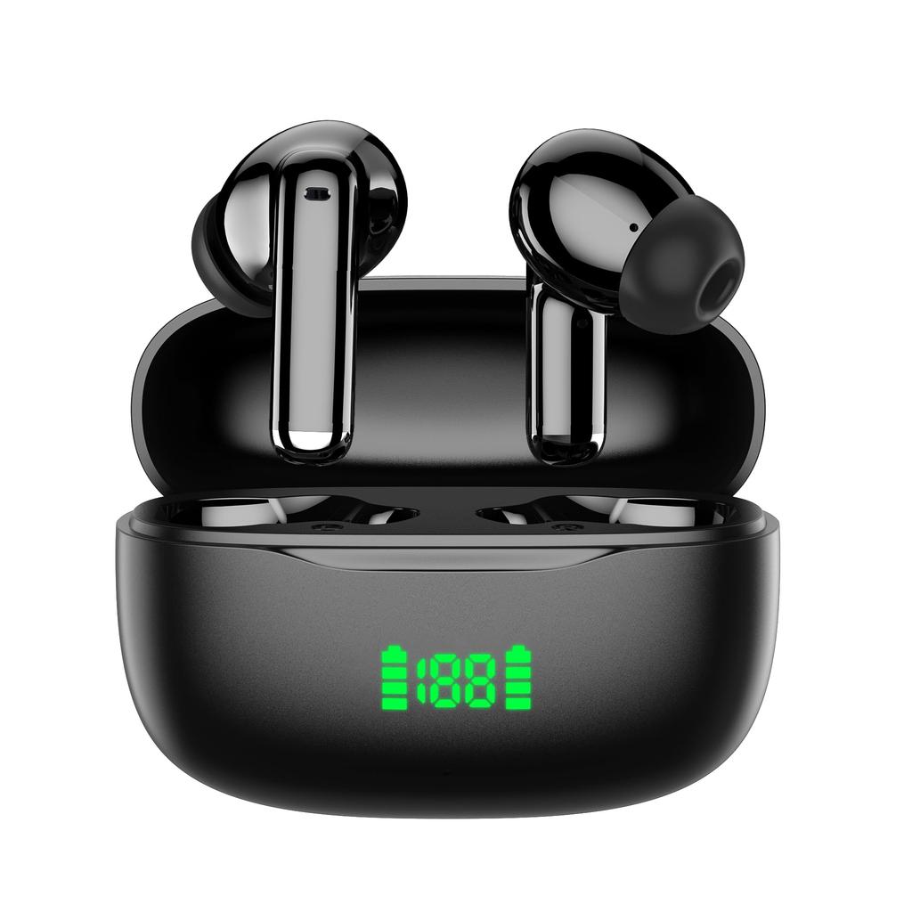 Bluetooth Wireless AI Smart ENC IPX7 Up to 65 Hours of 2025 Latest Bluetooth Karuna HIFI Sound Low Instant for Web and Compatible with iPhone and