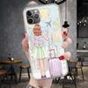 Girls Best Friends Forever BFF Soft Phone Case For IPhone 18 11 17 Air 16E 16 Pro Max 15 + 14 Plus 13 Mini 12 Apple 7 SE 8 Fundas C